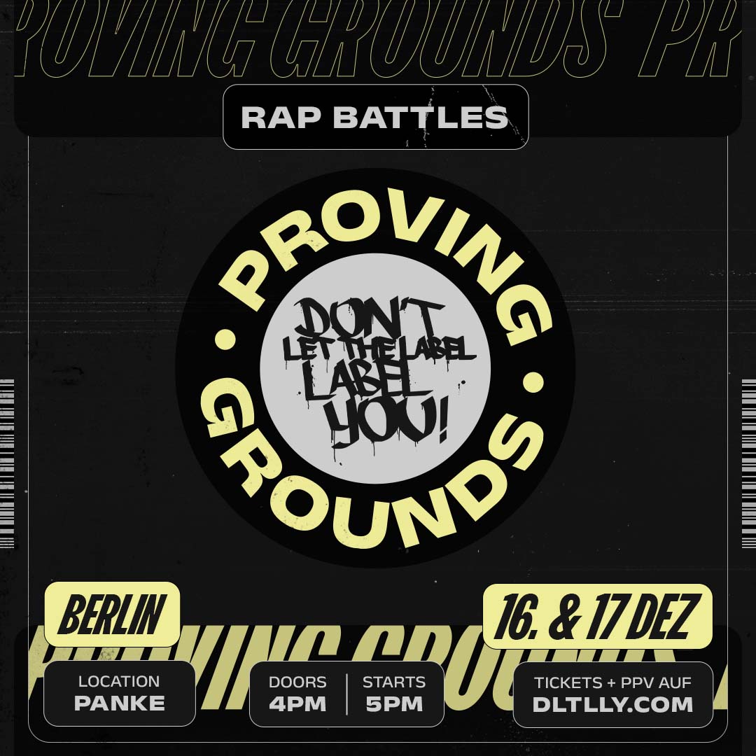 PROVING GROUNDS | 16. & 17.12. | PANKE | 2-TAGES-TICKET
