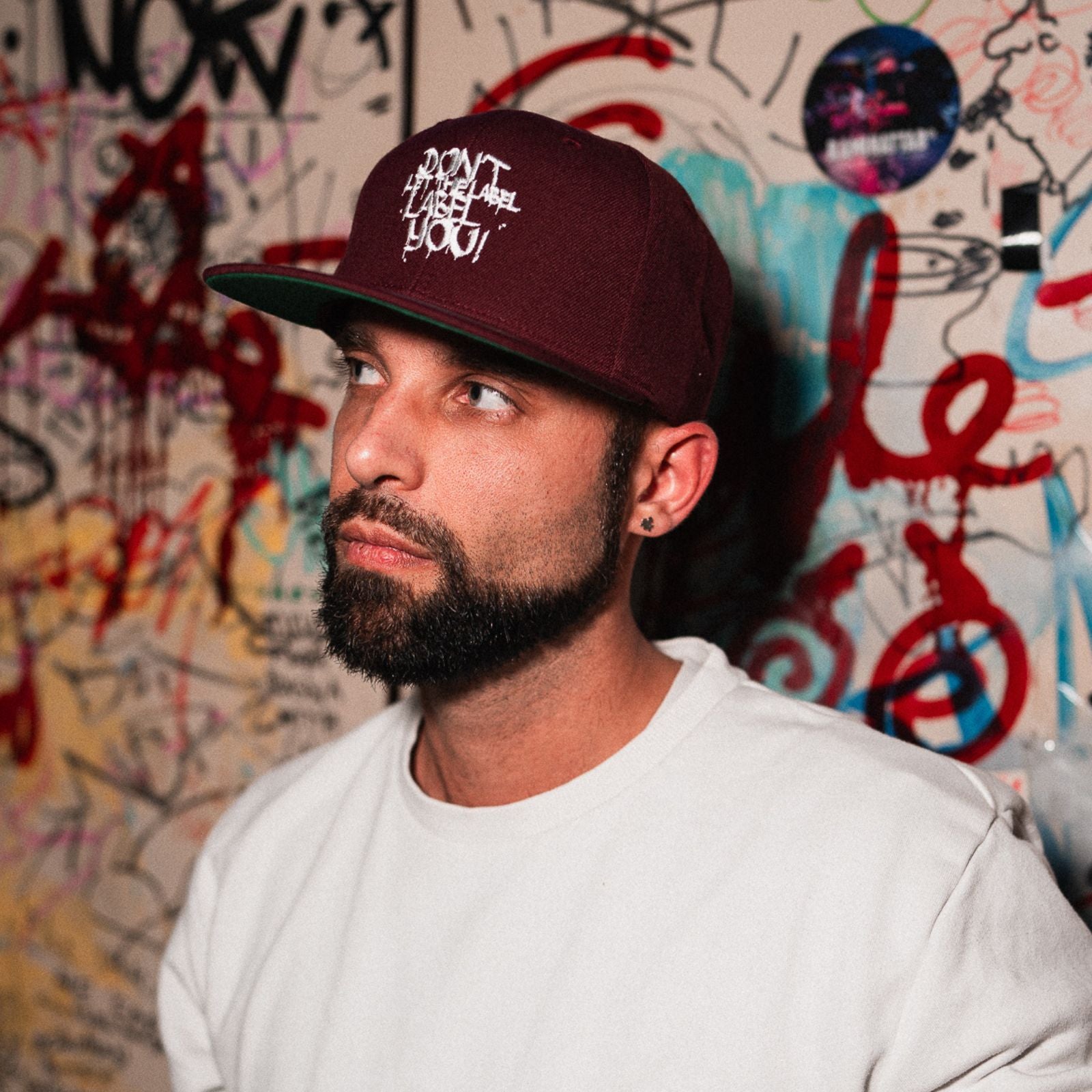 DLTLLY | SNAPBACK BURGUNDY | STICK