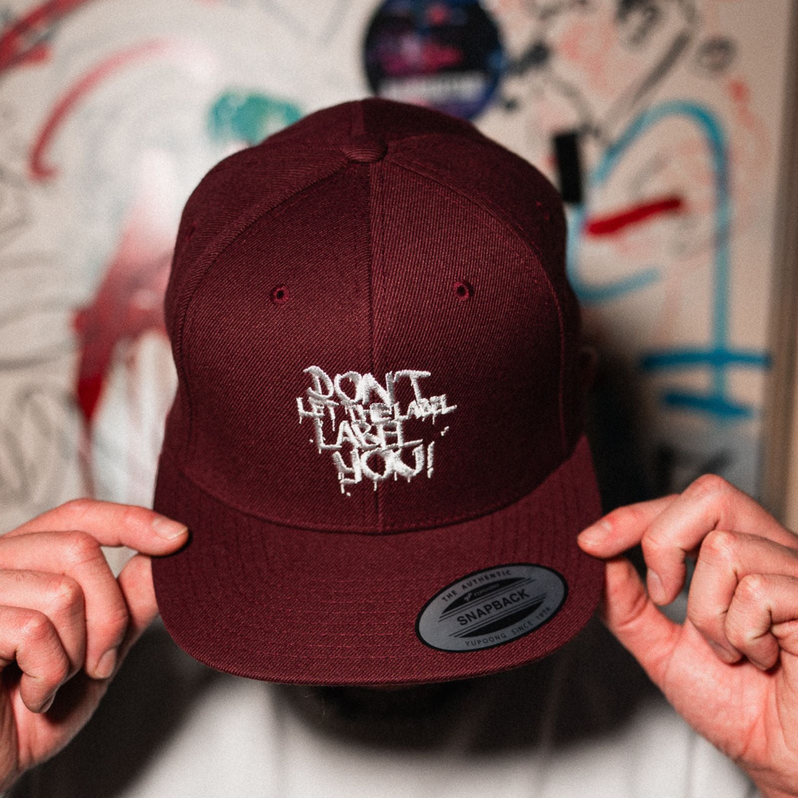 DLTLLY | SNAPBACK BURGUNDY | STICK