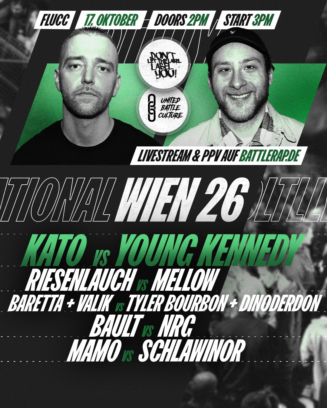 UBC x DLTLLY | 17.10.26 | FLUCC | WIEN