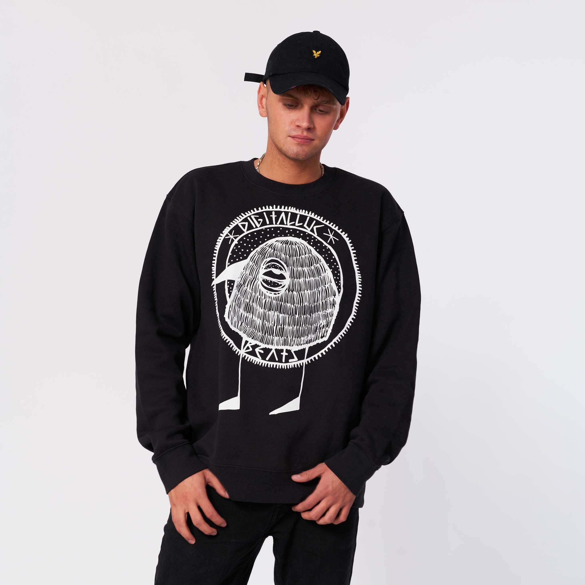 DIGITALLUC | SWEATSHIRT | SCHWARZ