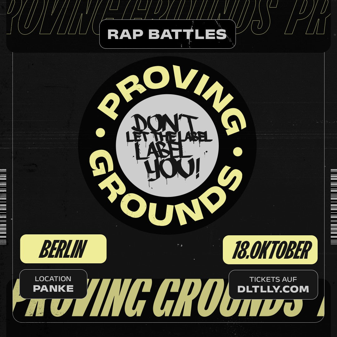 PROVING GROUNDS #3 '25 | 18.10. | PANKE | BERLIN
