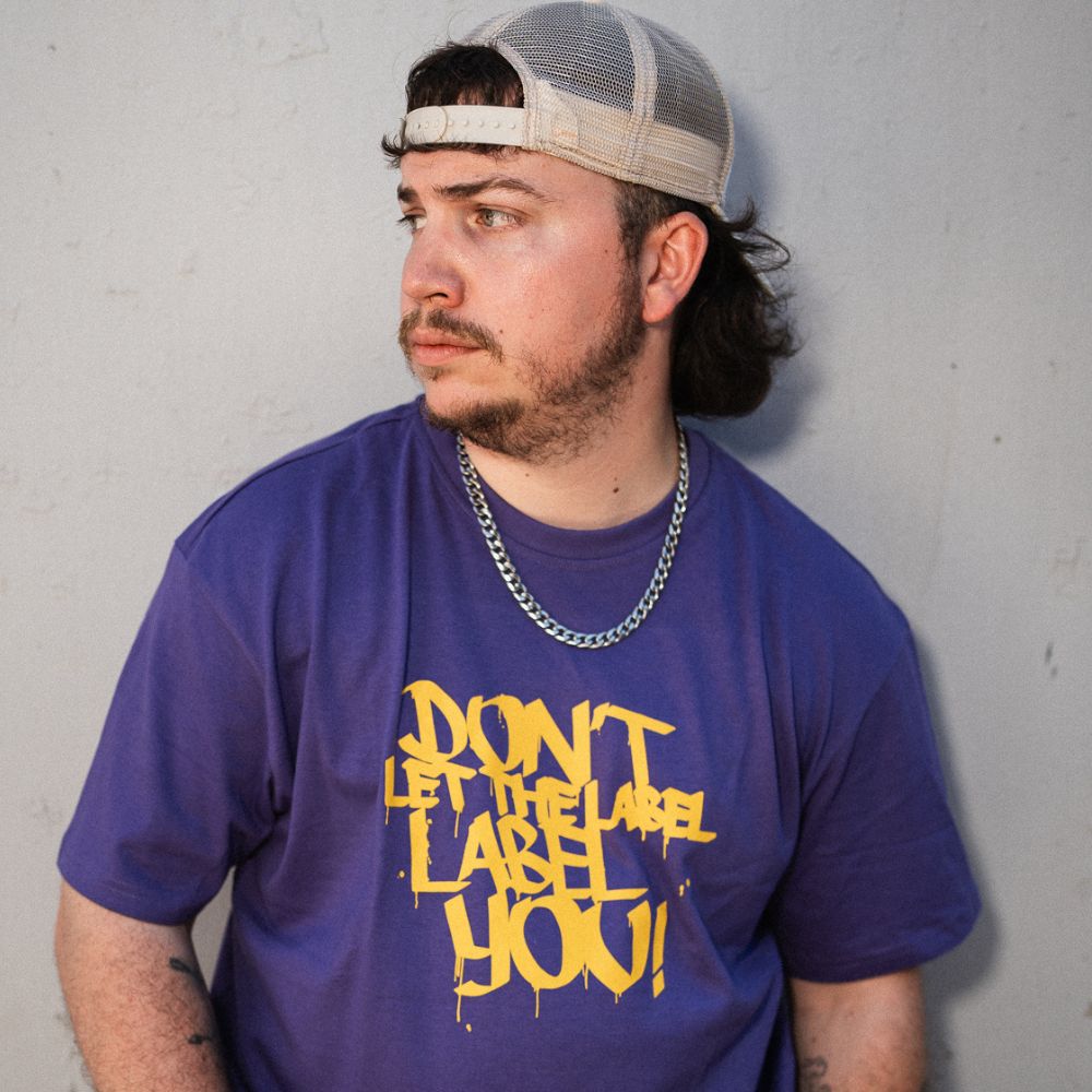 DLTLLY | Oversized Shirt  | PURPLE